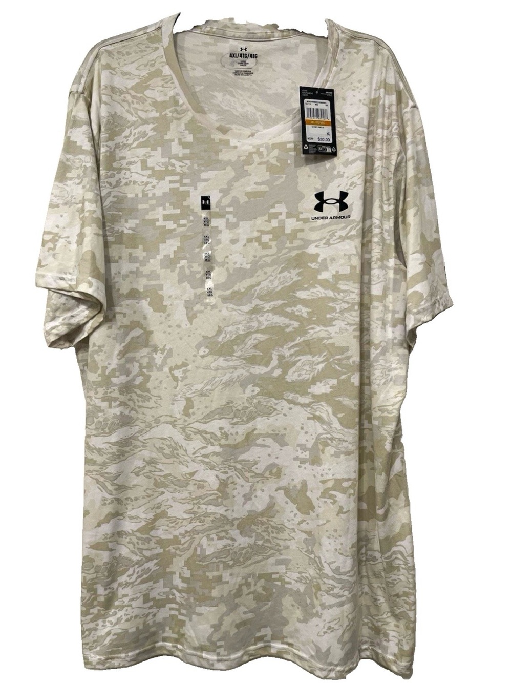 Under Armour UA ABC Camo SS 4XL New with Tags